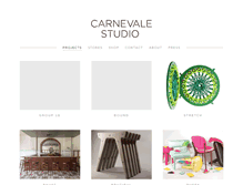 Tablet Screenshot of carnevalestudio.com